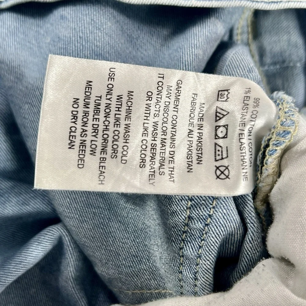 BDG Urban Outfitters Skinny Stretch‎ Jeans Size 29 Blue Side Stripe Denim